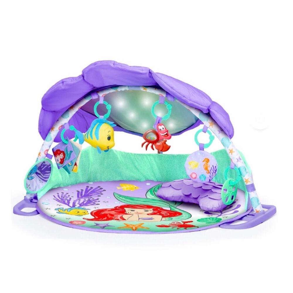 Bright starts Disney Little Mermaid Twinkle Trove lights and music activity gym